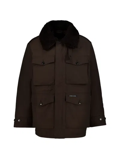 Canada Goose Scout Down-filled Coat In Brown