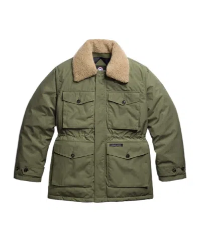 Canada Goose Scout Long-sleeve Down Jacket In Green