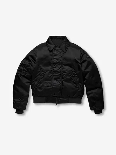 Canada Goose Seguin Aviator Jacket In Black