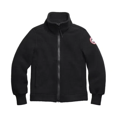 Pre-owned Canada Goose Severn Fleece Jacket 'black' | Women's Size Xs
