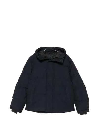 Canada Goose Seymour Hooded Quilted Coat In Blue