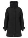 Canada Goose Shelburne Hooded Arctic-tech Parka In Black