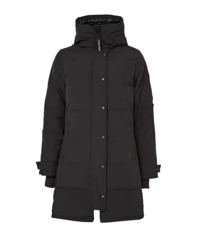 Canada Goose Shelbrune Parka In Black