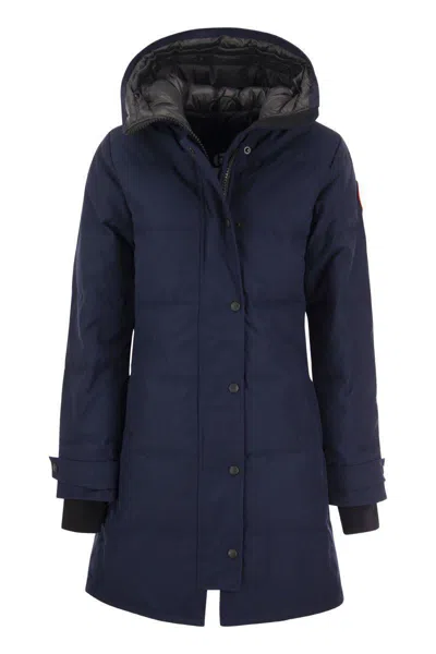Canada Goose Shelbourne Down Parka In Navy