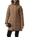 Canada Goose Shelburne Alluraluxe Wool-blend Parka In Brown
