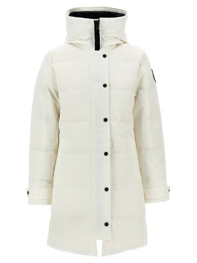 Canada Goose Shelbourne Down Parka In White