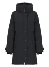 Canada Goose Black Shelburne Parka In Black