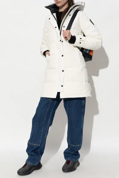 Canada Goose Bennett Water Resistant 625 Fill Power Down Parka In White