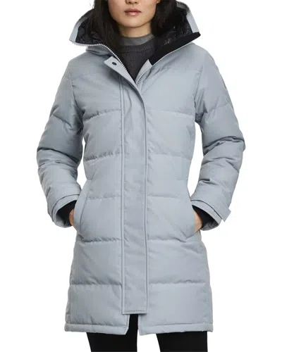 Canada Goose Shelburne Down Parka In 9339-light Ozone Blue