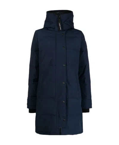 CANADA GOOSE CANADA GOOSE SHELBURNE LOGO PATCH PARKA COAT