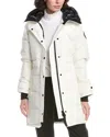 Canada Goose Shelburne Water Resistant 625 Fill Power Down Parka In White