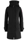 Canada Goose Shelburne Hooded Arctic-tech Parka In Black