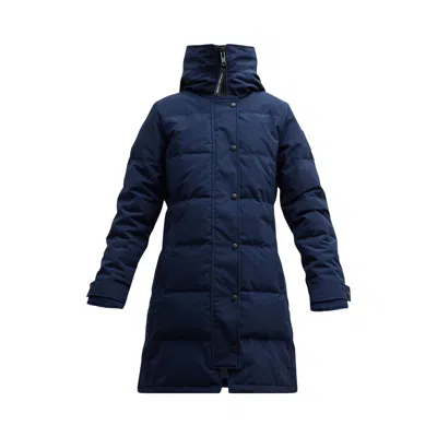 Pre-owned Canada Goose Shelburne Parka 'atlantic Navy' | Blue | Women's Size Xs