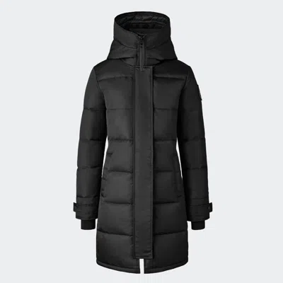 Canada Goose Shelburne Parka Performance Satin In Black