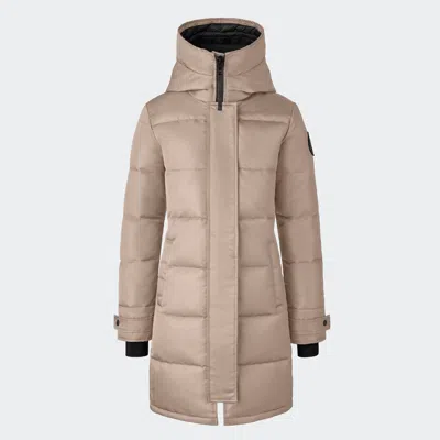 Canada Goose Shelburne Parka Performance Satin In Nude