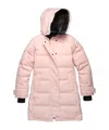 Canada Goose Shelburne Parka Tonal Label In Pink