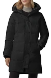 Canada Goose Shelburne Water Resistant 625 Fill Power Down Parka In Black