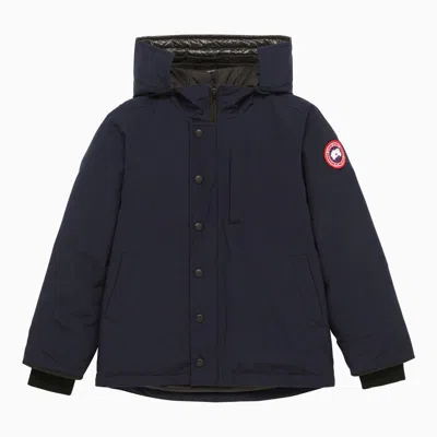 Canada Goose Short Blue Logan Parka