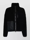 Canada Goose Simcoe Fleece Wool-blend Jacket In Black