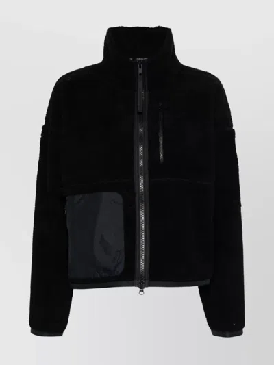CANADA GOOSE SHORT DOWN JACKET FUNNEL NECK