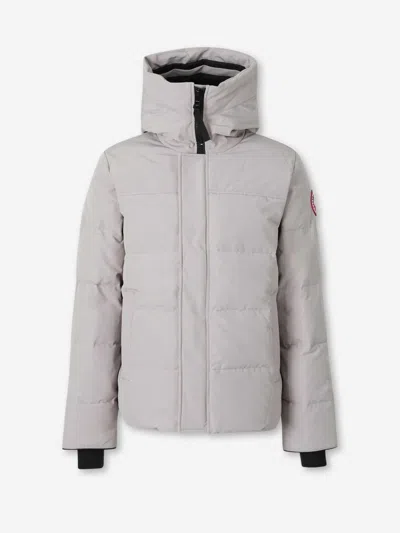 Canada Goose Short Down Jacket Macmillan In Gray