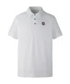 Canada Goose White Short-sleeve Polo Shirt With Traditional Collar In White