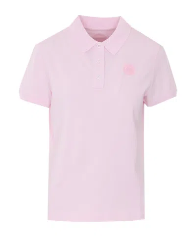 Canada Goose Short-sleeved Polo Shirt In Pink