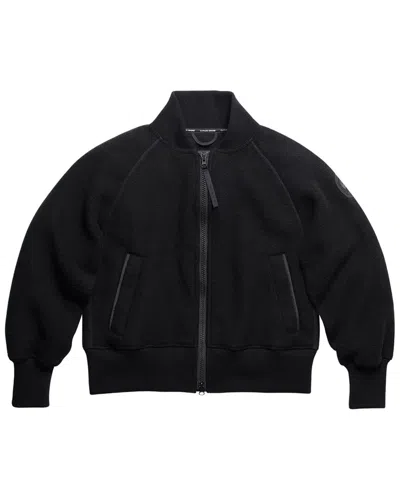 CANADA GOOSE CANADA GOOSE SIERRA FLEECE BLACK LABEL BOMBER JACKET