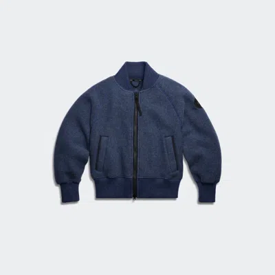 Canada Goose Sierra Fleece Bomber Black Label In Blue