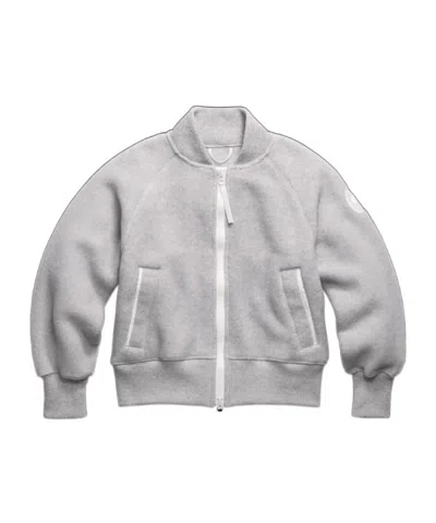 Canada Goose Sierra Fleece Bomber In Gray
