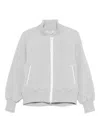Canada Goose Sierra Zip-front Bomber Jacket In Gray