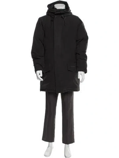 Pre-owned Canada Goose Signature Logo Parka In Purple