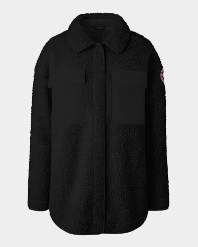 CANADA GOOSE SIMCOE BREATHABLE LIGHTWEIGHT SHERPA SHACKET
