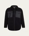 Canada Goose Simco Sherpa Sweatshirt In Black