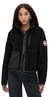 Canada Goose Simcoe Fleece Jacket Black In Black