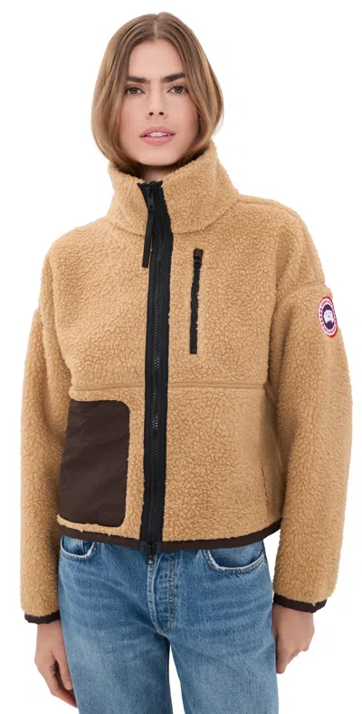 Canada Goose Simcoe Fleece Jacket Ecru Beige