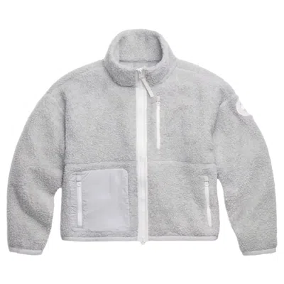 Pre-owned Canada Goose Simcoe Fleece Jacket 'heather/bouleau Argente Bruyere' | Tan | Women's Size L