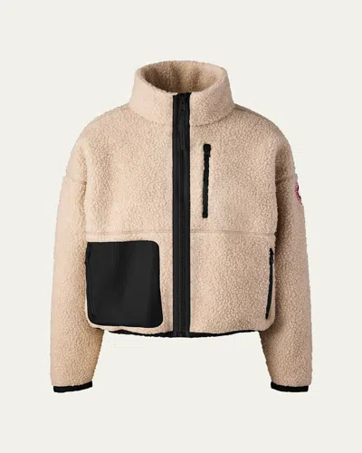 Canada Goose Simcoe Fleece Jacket In Neutral