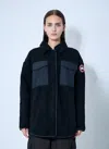 Canada Goose Simco Sherpa Sweatshirt In Black