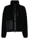 Canada Goose Simcoe Fleece Wool-blend Jacket In Black
