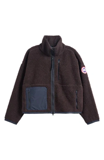 Canada Goose Simcoe Stand-collar Casual Jacket In Brown