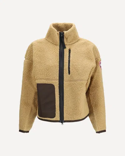 Canada Goose Simcoe Zip Sweatshirt In Brown