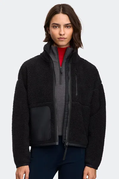 Canada Goose Simcoe Zip Up Fleece Jacket In Multi