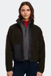Canada Goose Simcoe Zip Up Fleece Jacket In Multi
