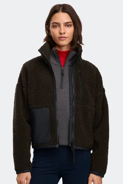 Canada Goose Simcoe Zip Up Fleece Jacket In Multi