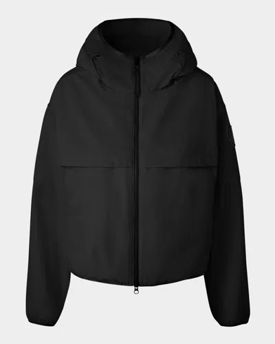 Canada Goose Sinclair Hooded Jacket With Mesh Vent In Black