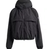 Canada Goose Sinclair Water Resistant Hooded Nylon Wind Jacket In Black