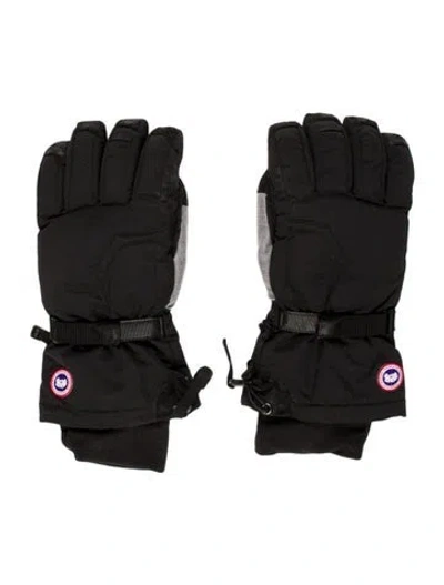 Pre-owned Canada Goose Ski Gloves In Black