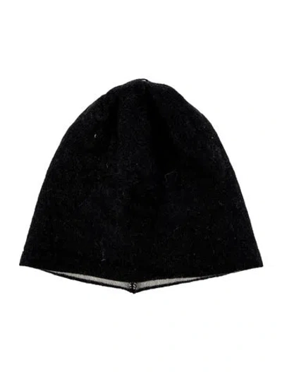 Pre-owned Canada Goose Skull Cap Beanie In Black