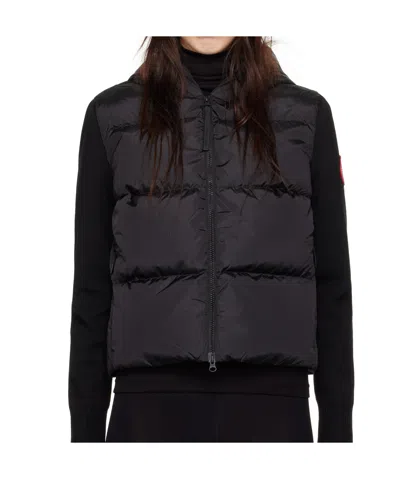Canada Goose Sleevless Down Vest In Black
